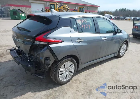 2020 Nissan Leaf S 40 Kwh из США, поврежденный, VIN 1N4AZ1BP1LC309690